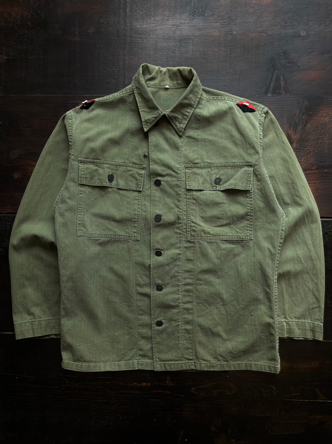40s 13-Star Button HBT Military Shirt